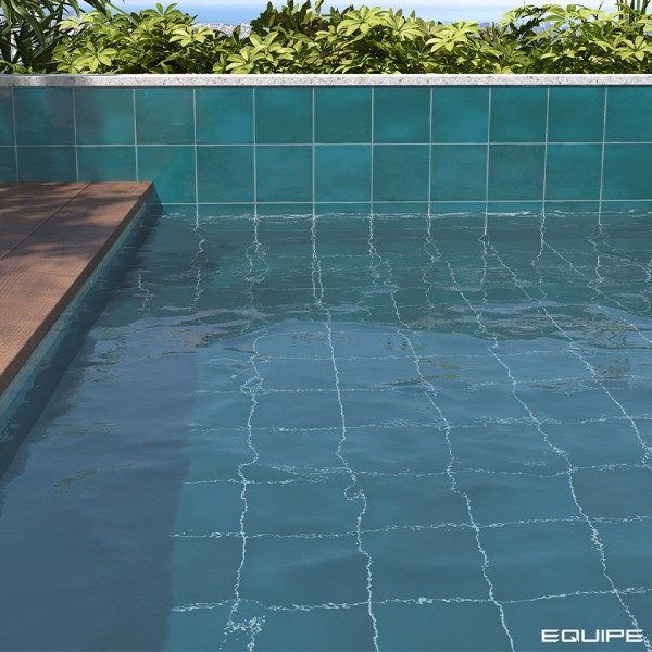 Πλακάκι πισίνας Glacier 15x15 cm Equipe