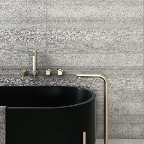 Πλακάκι Touch Ash Struttura Mix 60x120 cm