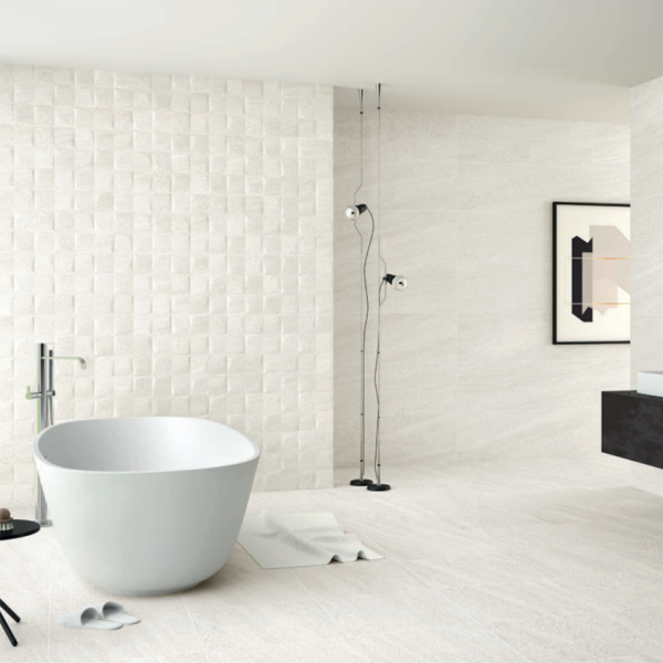 Πλακάκι Cube Sandstone White 33.3x100 cm Keratile