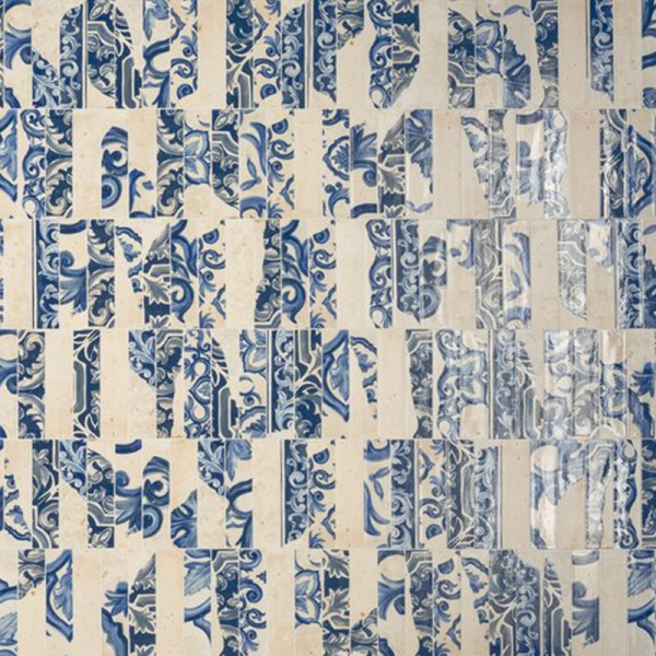 Πλακάκι Fregio Blu Maiolica 6x24 cm Marca Corona