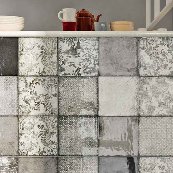 Πλακάκι Maiolica Grigio 20x20 cm