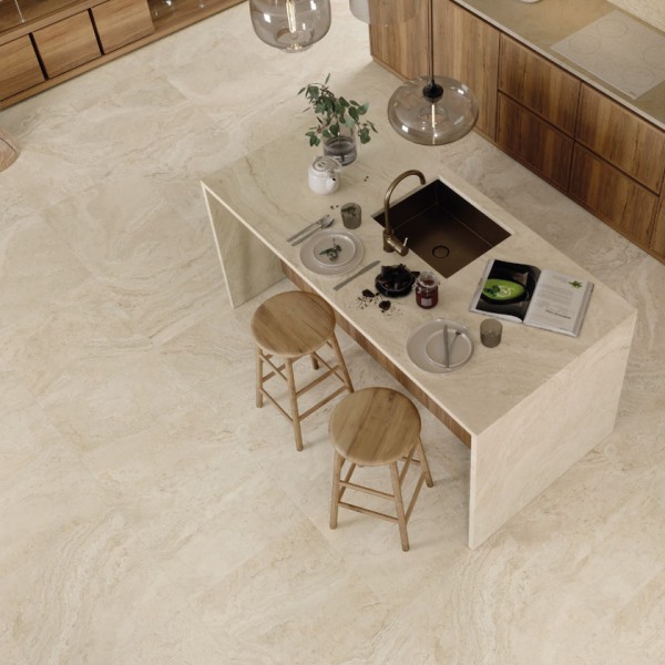 Πλακάκι Unique Travertine Cream Minimal 60x120 cm 