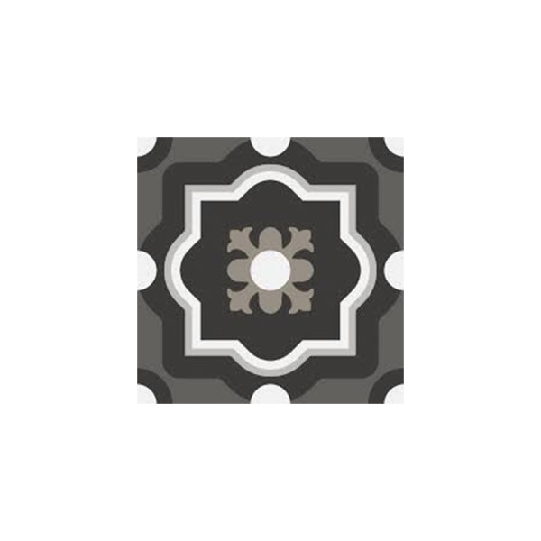 Πλακάκι Patchwork Black&White 04 20x20 cm