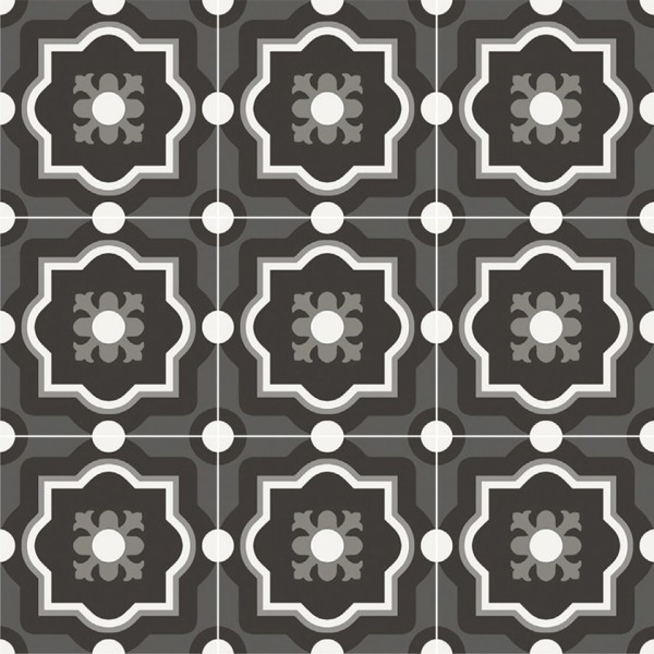 Πλακάκι Patchwork Black&White 04 20x20 cm