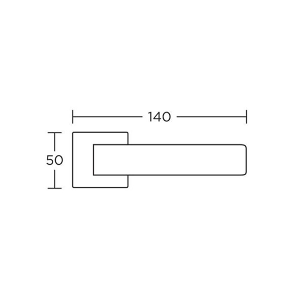 Πόμολο Convex 1115 νίκελ ματ