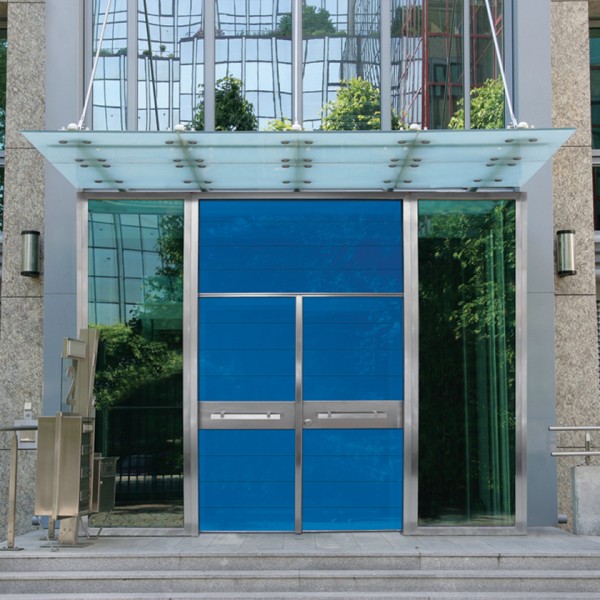 Πόρτα Golden Door Δίφυλλη με πλαϊνά σταθερά