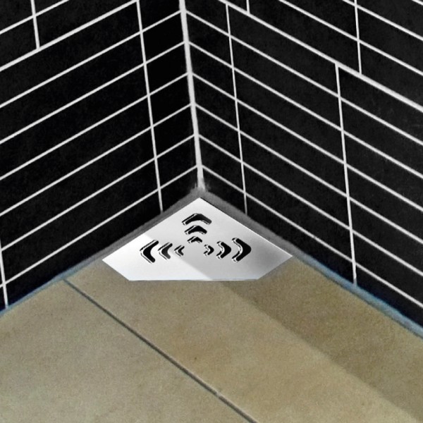 Σχάρα, κανάλι ντουζιέρας Confluo Angle 19.4x19.4 cm code 5206836544281