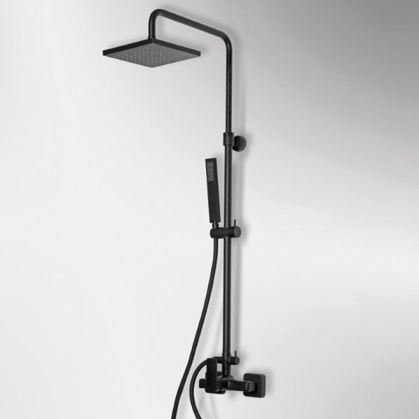 Στήλη ντους Quadra black matt 144065