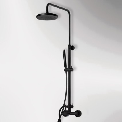 Στήλη ντους Tonda black matt 145065