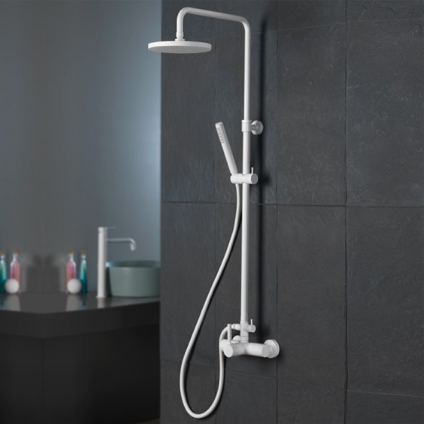 Στήλη ντους New Tech white matt 12065