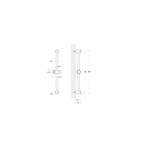 Βέργα Ντους Με Τηλέφωνο της Ιταλικής εταιρίας Sphera 