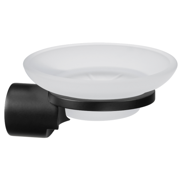 Σαπουνοθήκη  Lamda μαύρο ματ